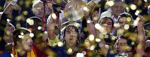 Foto: El País - F.C. Barcelona Campeón de Europa 2009